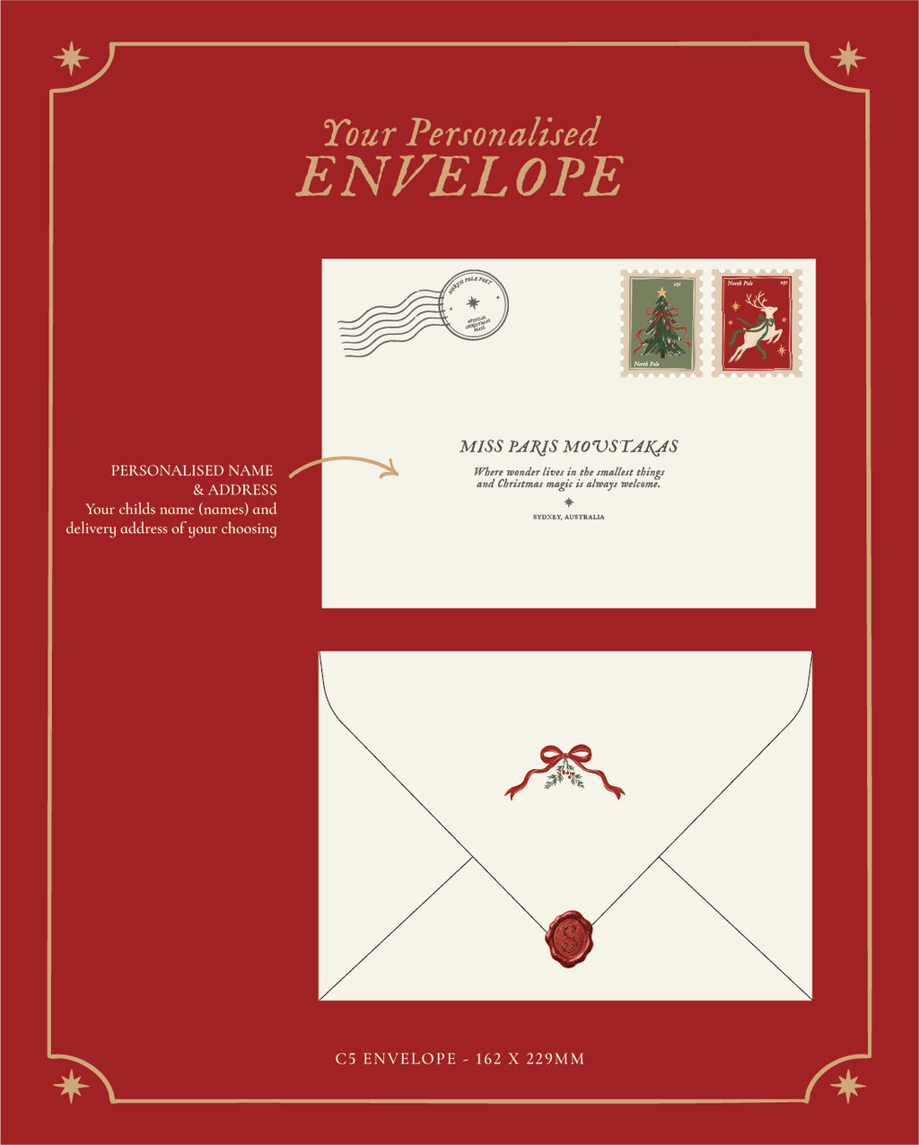 Personalised Letter from Santa | Official Nice List Certificate