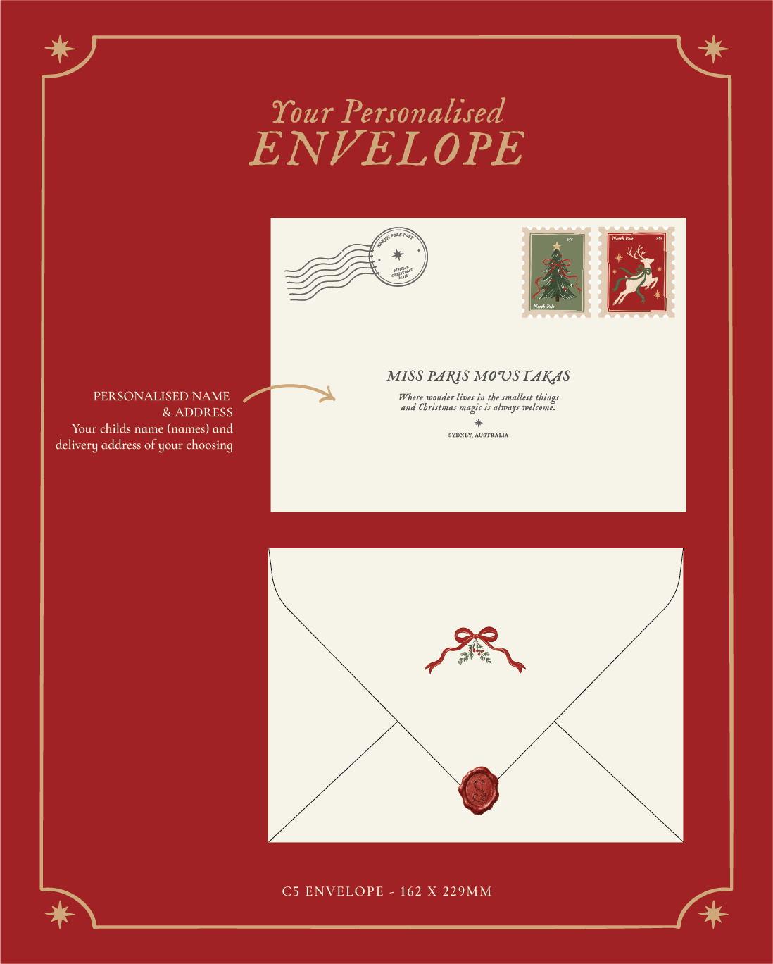 Personalised Letter from Santa | Official Nice List Certificate