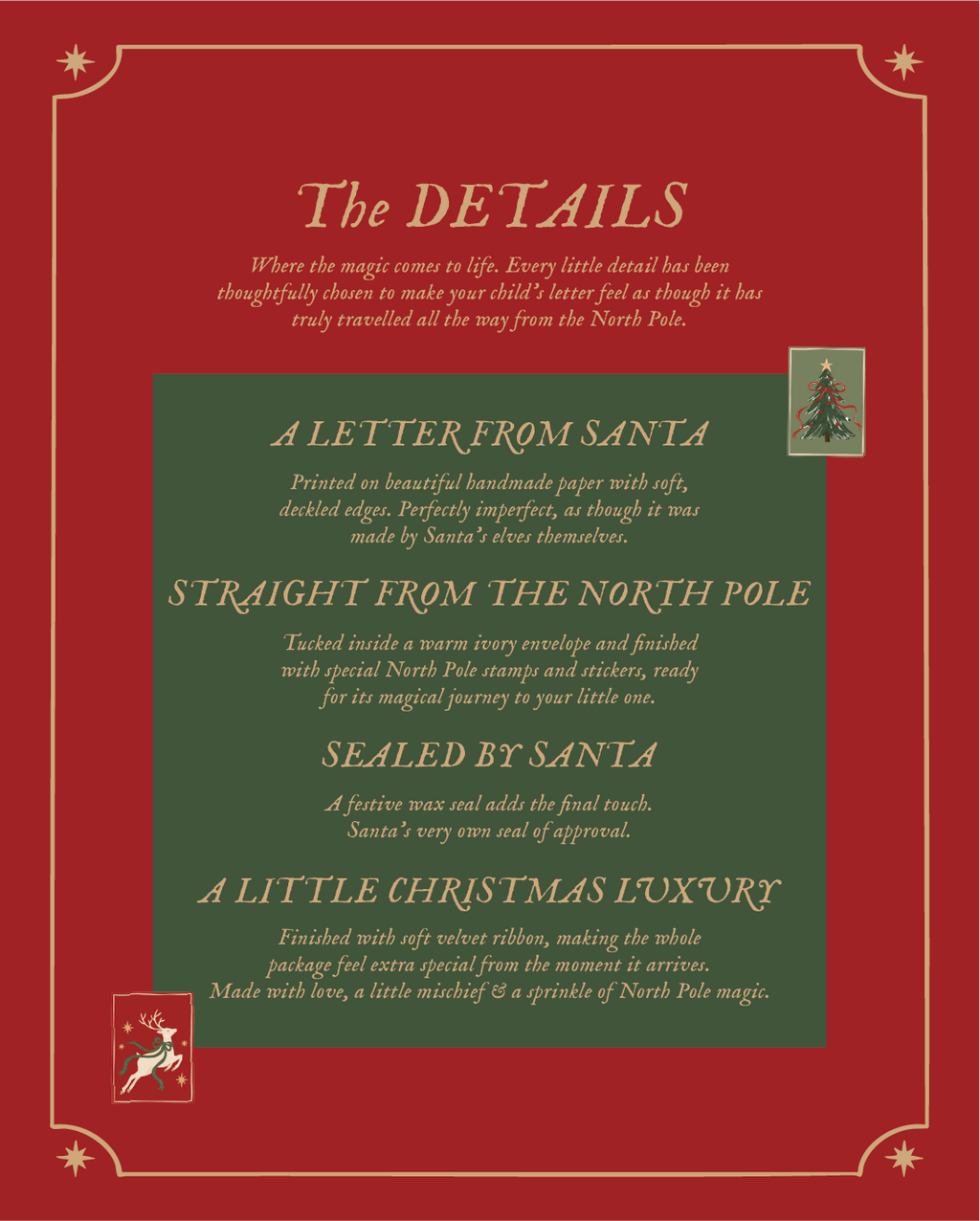 Personalised Letter from Santa | Official Nice List Certificate
